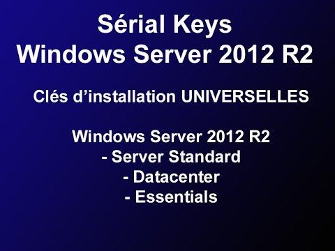 windows 2012 r2 license key